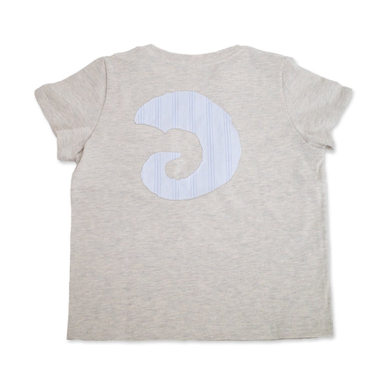 Tansanmagnesium Hon Appliqué T-Shirt
