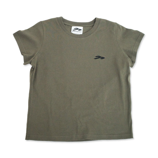 Tansanmagnesium Hon Applique T-Shirt (Khaki)