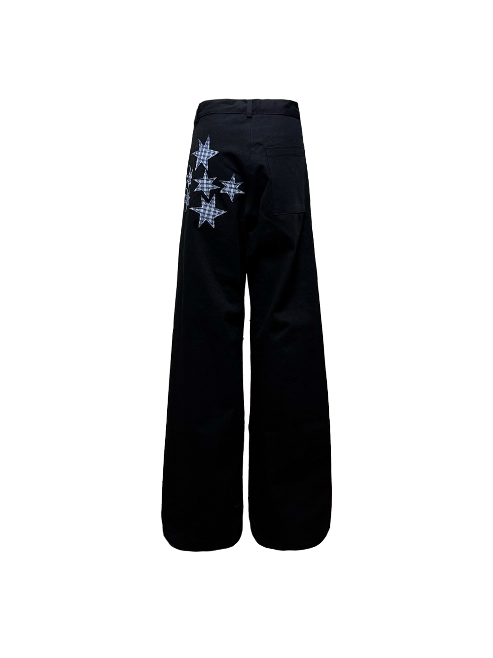 Tansanmagnesium (5/15 Pre-Order Delivery) Star Appliqué Pants Black