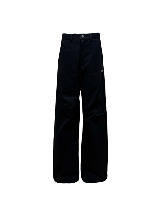 Tansanmagnesium (5/15 Pre-Order Delivery) Star Appliqué Pants Black
