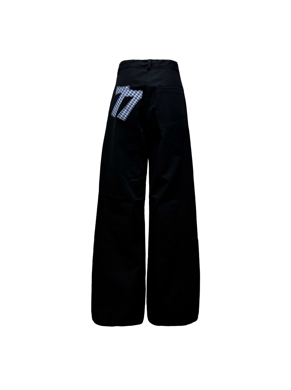Tansanmagnesium (5/18 Pre-Order) 77 Appliqué Pants Black