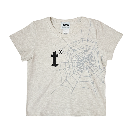 Tansanmagnesium Spider Web T-Shirt Ivory (Women's)