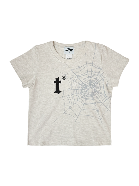 Tansanmagnesium Spider Web T-Shirt Ivory (Women's)