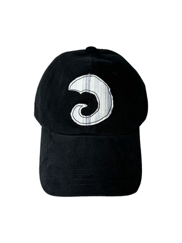 Tansanmagnesium Hun Appliqué Ball Cap Black