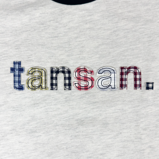 Tansanmagnesium Women's Tansan Applique Tee in Ivory