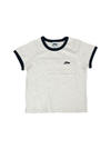 Tansanmagnesium (5/12 Pre-Order) Tansanmagnesium Appliqué Ringer T-Shirt (Ivory)