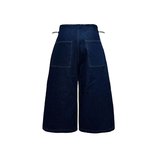 Tansanmagnesium Knee Pocket Bermuda Pants Blue