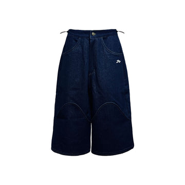 Tansanmagnesium Knee Pocket Bermuda Pants Blue