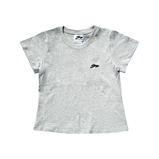 Tansanmagnesium [2PACK] Tansanmagnesium Small Logo T-Shirt Grey (Women's)