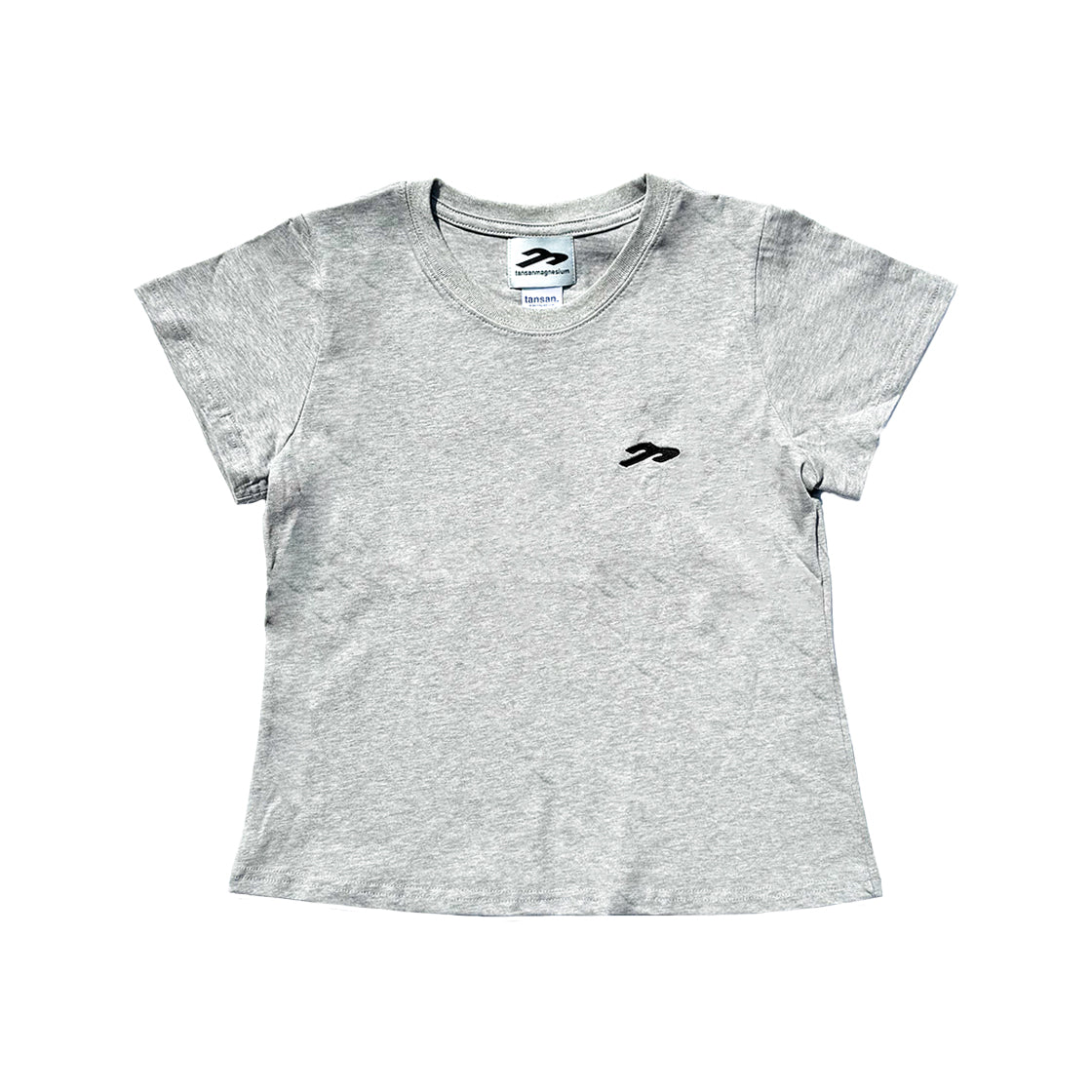 Tansanmagnesium [2PACK] Tansanmagnesium Small Logo T-Shirt Grey (Women's)