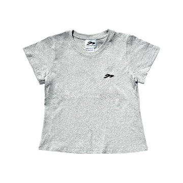 Tansanmagnesium [2PACK] Tansanmagnesium Small Logo T-Shirt Grey (Women's)
