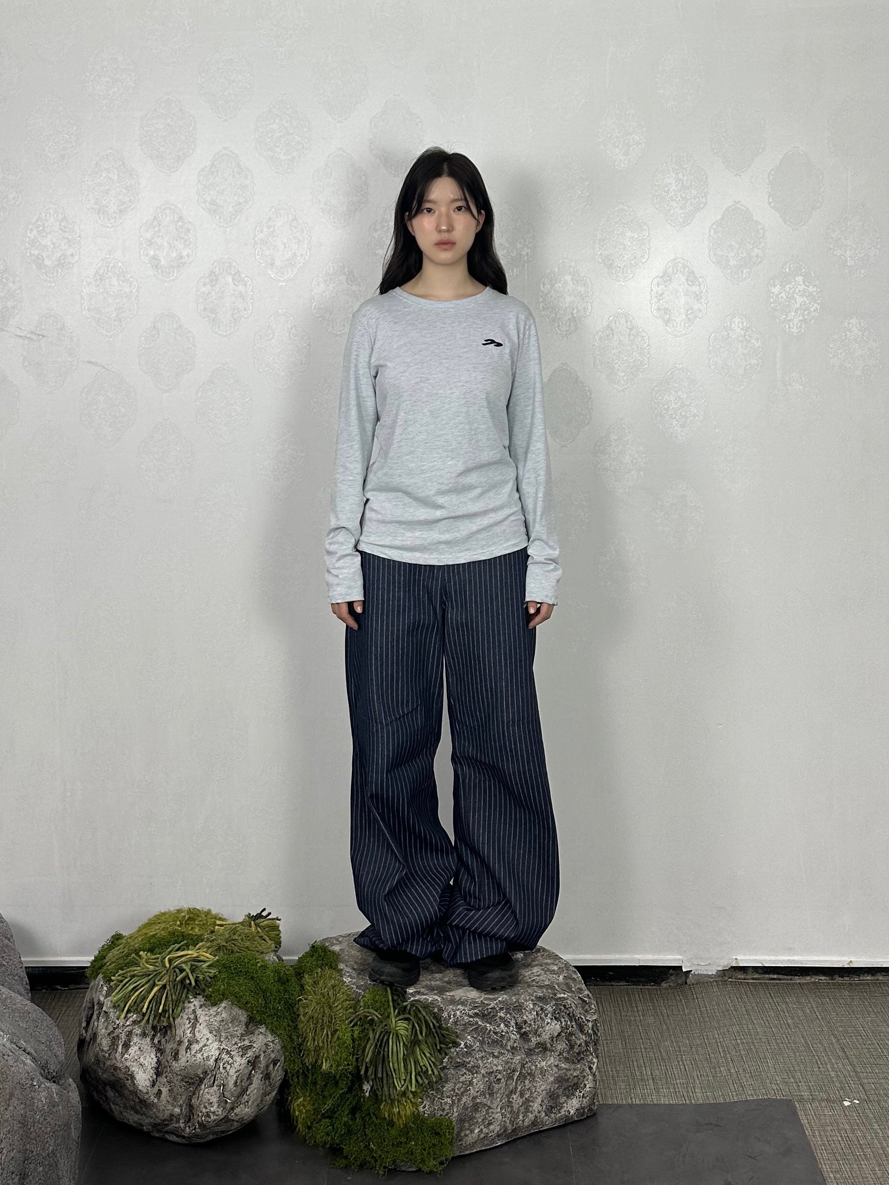 Tansanmagnesium Hon Appliqué Long Sleeve