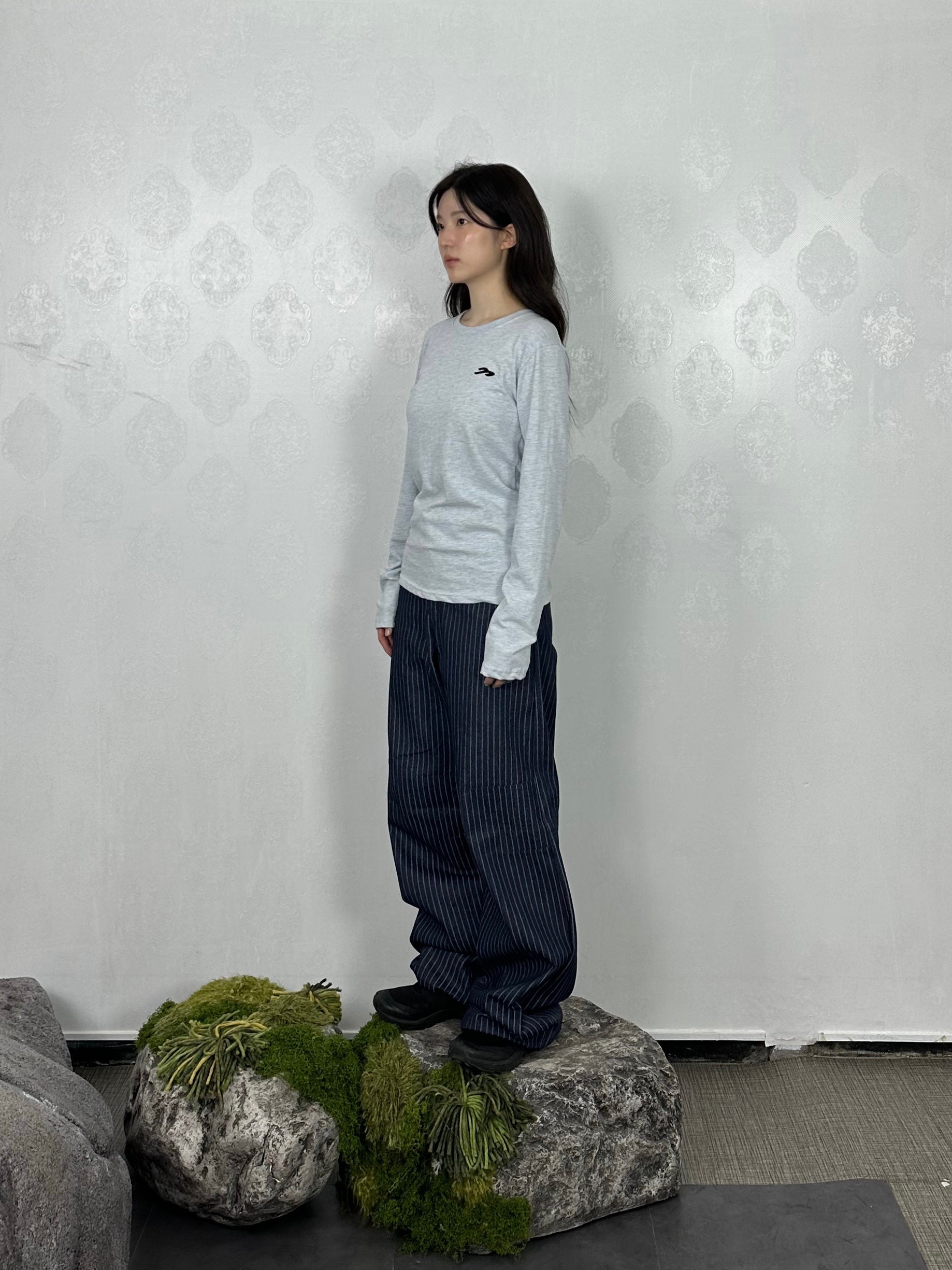 Tansanmagnesium Hon Appliqué Long Sleeve