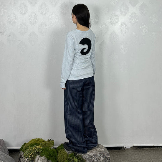 Tansanmagnesium Hon Appliqué Long Sleeve
