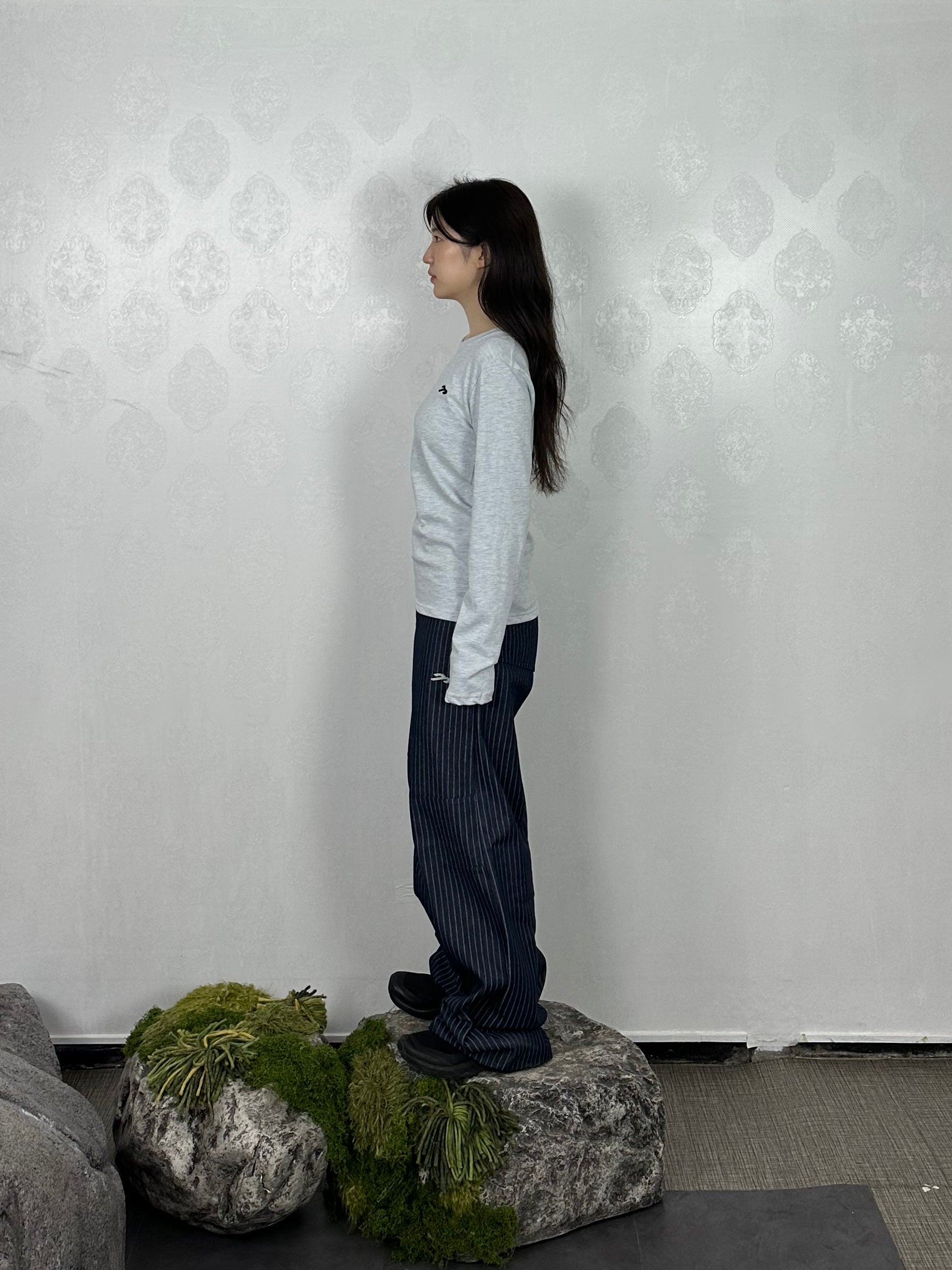 Tansanmagnesium Hon Appliqué Long Sleeve