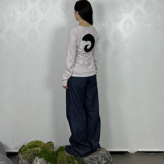 Tansanmagnesium Hon Appliqué Long Sleeve