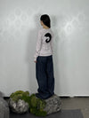 Tansanmagnesium Hon Appliqué Long Sleeve