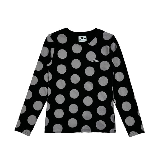 Tansanmagnesium Dot Pattern Long Sleeve