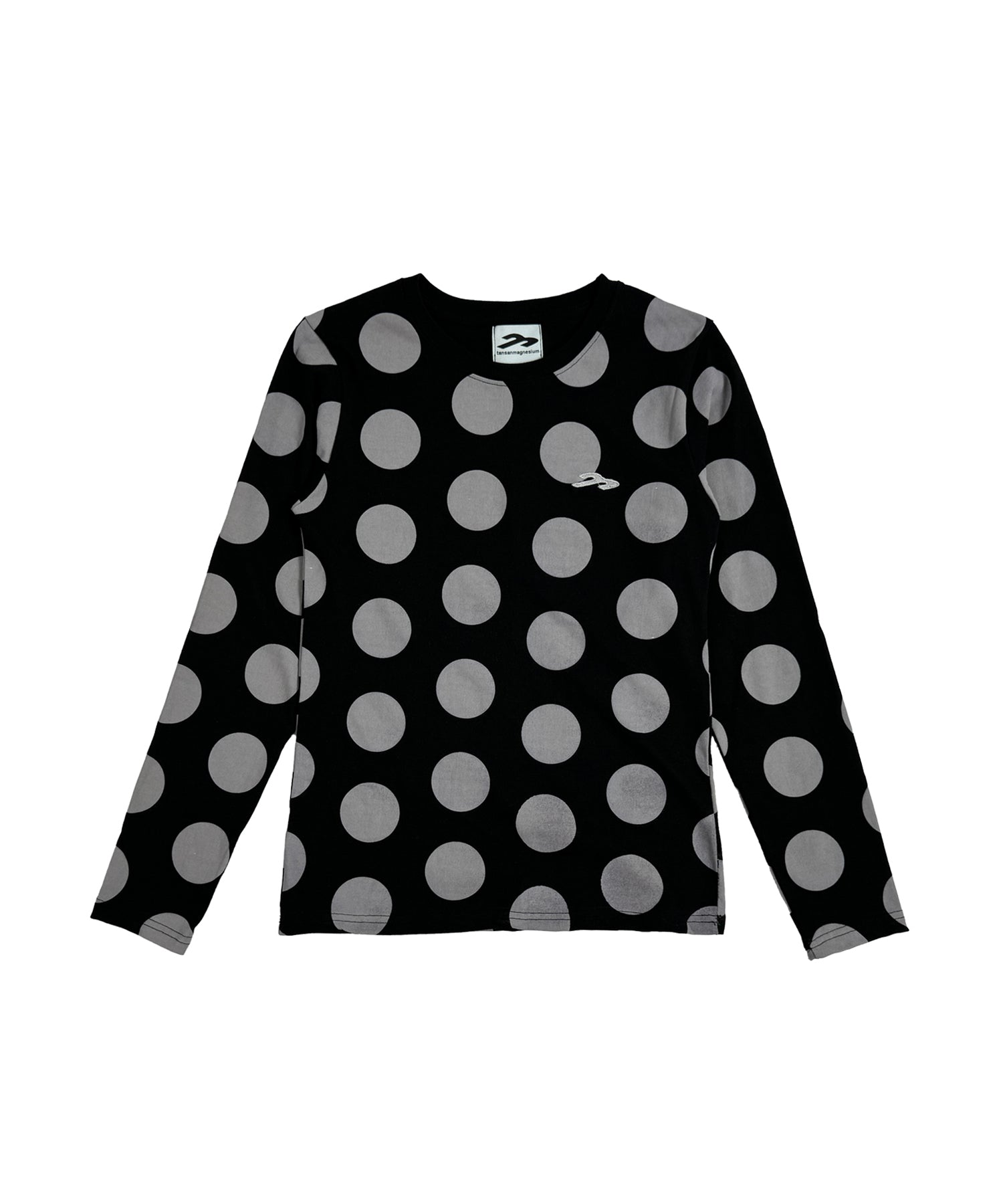 Tansanmagnesium Dot Pattern Long Sleeve
