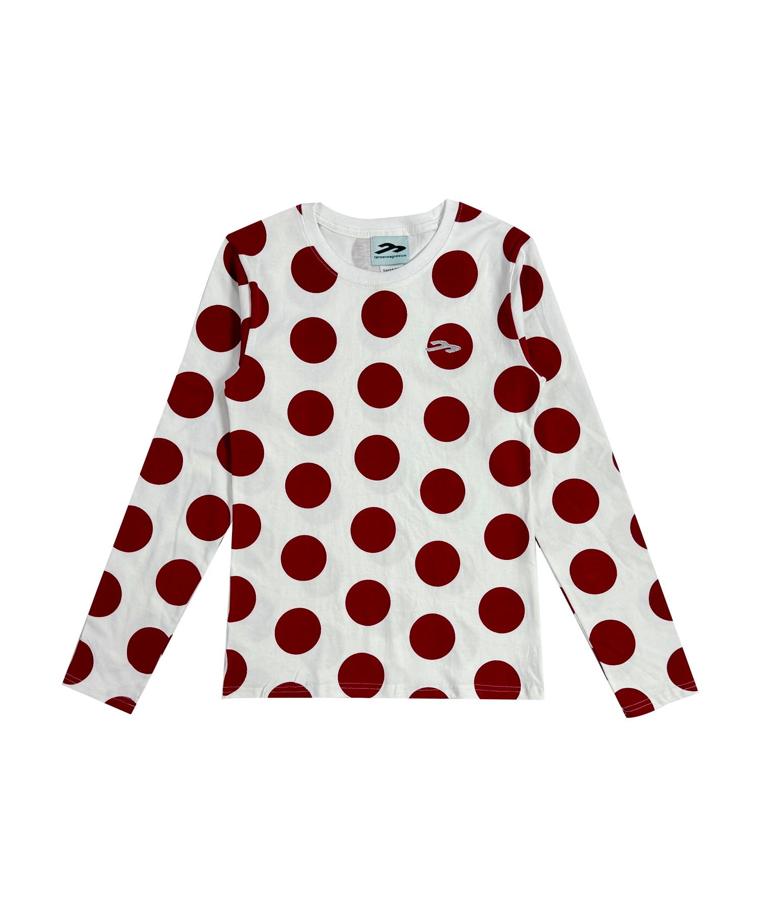 Tansanmagnesium Dot Pattern Long Sleeve