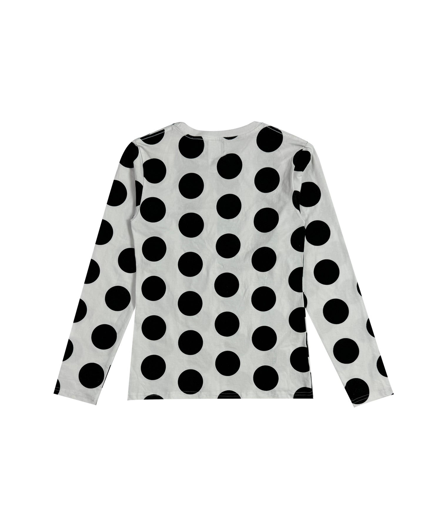 Tansanmagnesium Dot Pattern Long Sleeve