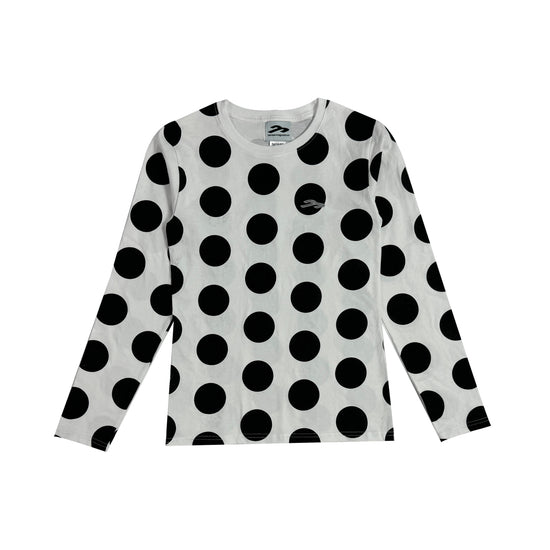 Tansanmagnesium Dot Pattern Long Sleeve