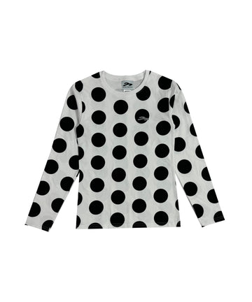 Tansanmagnesium Dot Pattern Long Sleeve