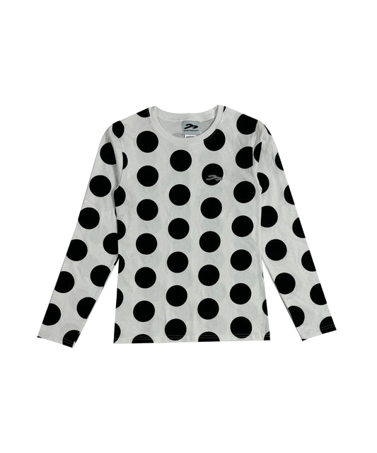 Tansanmagnesium Dot Pattern Long Sleeve