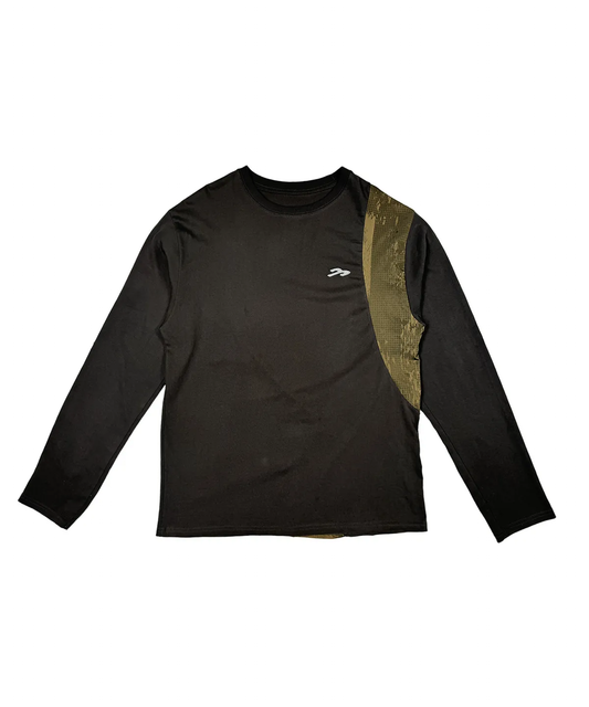 Tansanmagnesium Incision Long Sleeve Charcoal