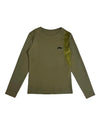 Tansanmagnesium Surgical Cut Long Sleeve Khaki