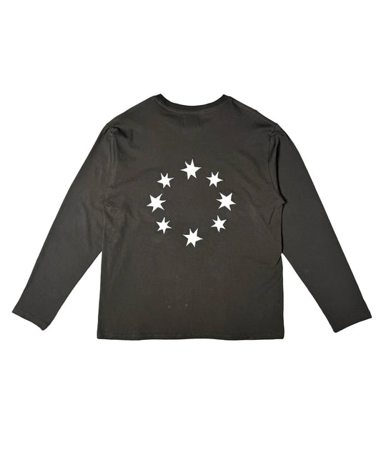 Tansanmagnesium Star Long Sleeve Charcoal