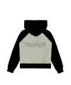 Tansanmagnesium Ringer Hoodie Zip-Up Black/Oatmeal