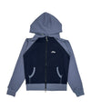 Tansanmagnesium Ringer Hoodie Full Zip