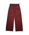 Tansanmagnesium Cotton Wide Stud Pants Stripe