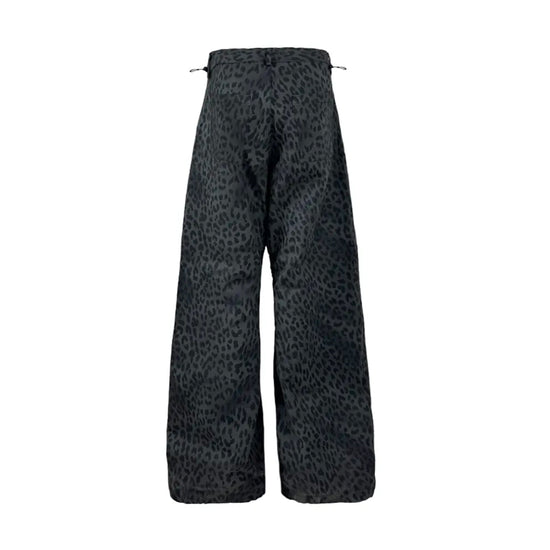 Tansanmagnesium Cotton Wide Pants Leopard