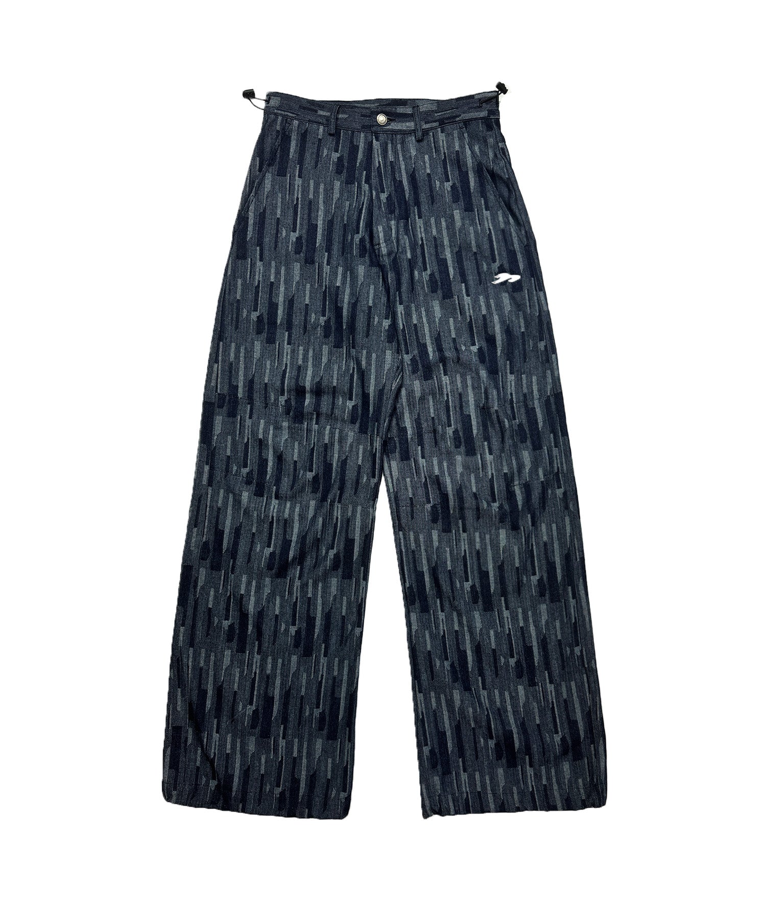 Tansanmagnesium Crack Logo Pants Blue