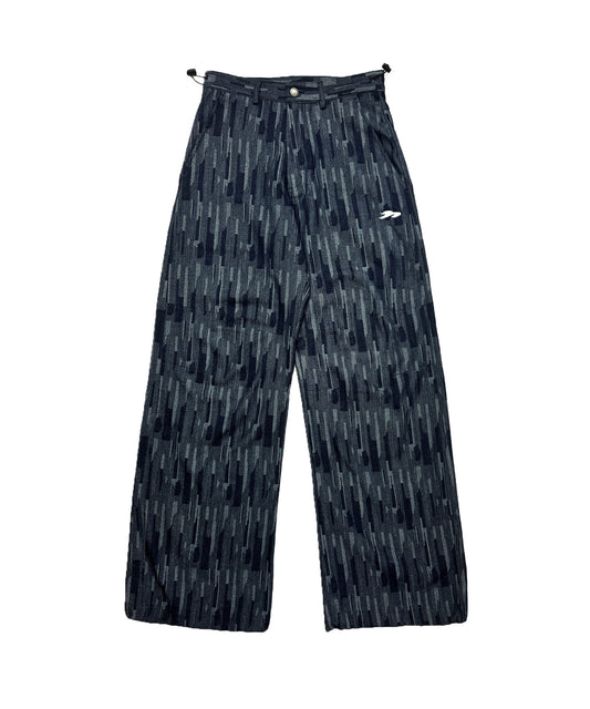 Tansanmagnesium Crack Logo Pants Blue