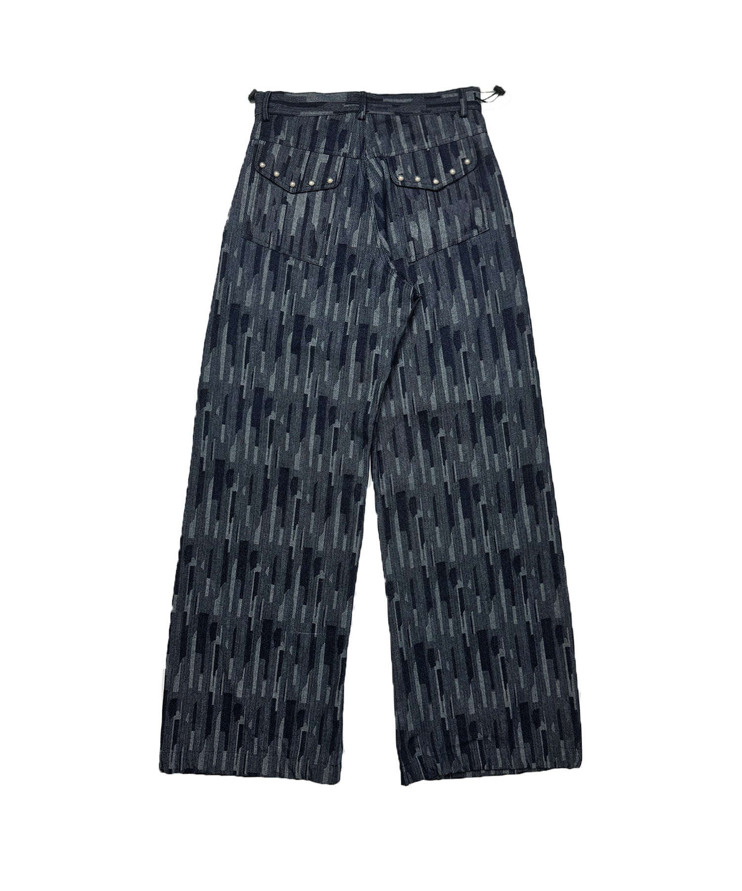 Tansanmagnesium Crack Logo Pants Blue