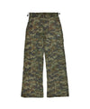 Tansanmagnesium Nylon Wide Stud Cargo Pants Camo