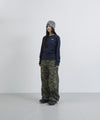 Tansanmagnesium Nylon Wide Stud Cargo Pants Camo