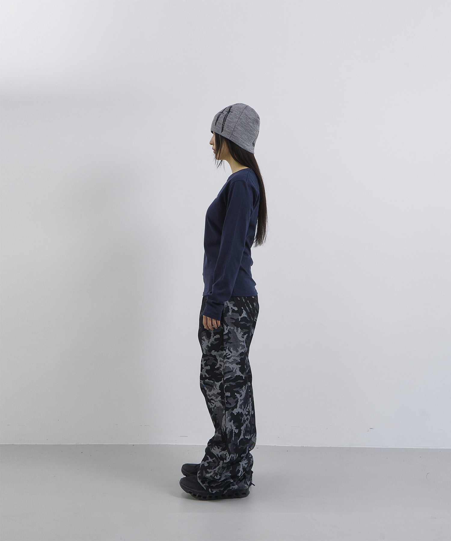 Tansanmagnesium Cotton Wide Pants Camo