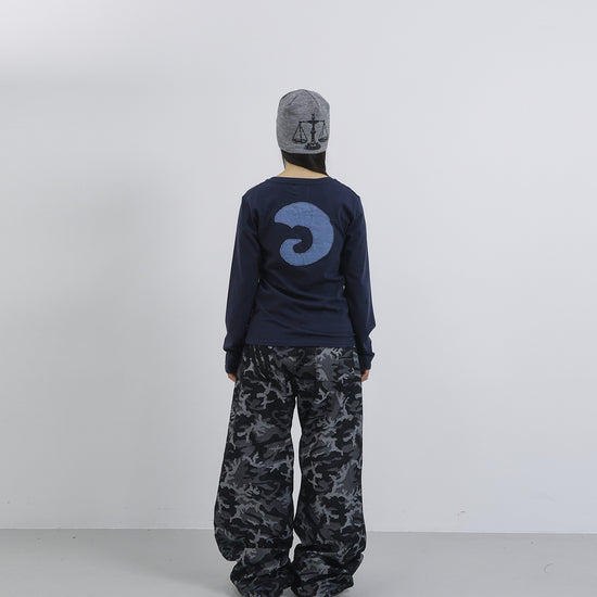 Tansanmagnesium Cotton Wide Pants Camo