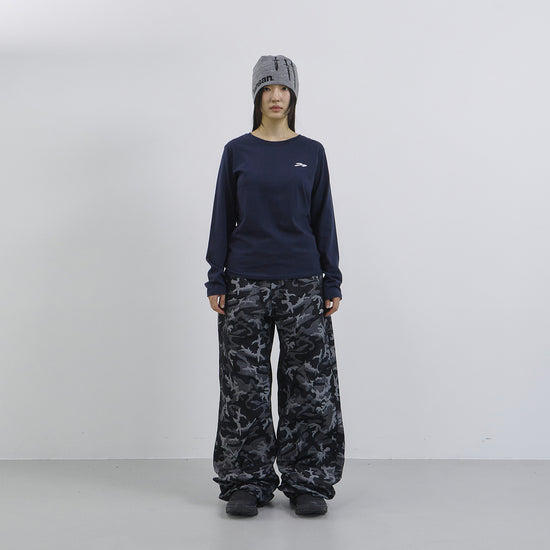 Tansanmagnesium Cotton Wide Pants Camo
