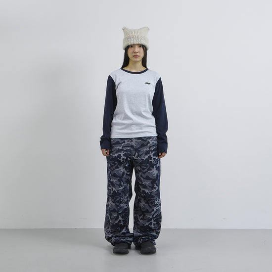 Tansanmagnesium Cotton Wide Pants Camo