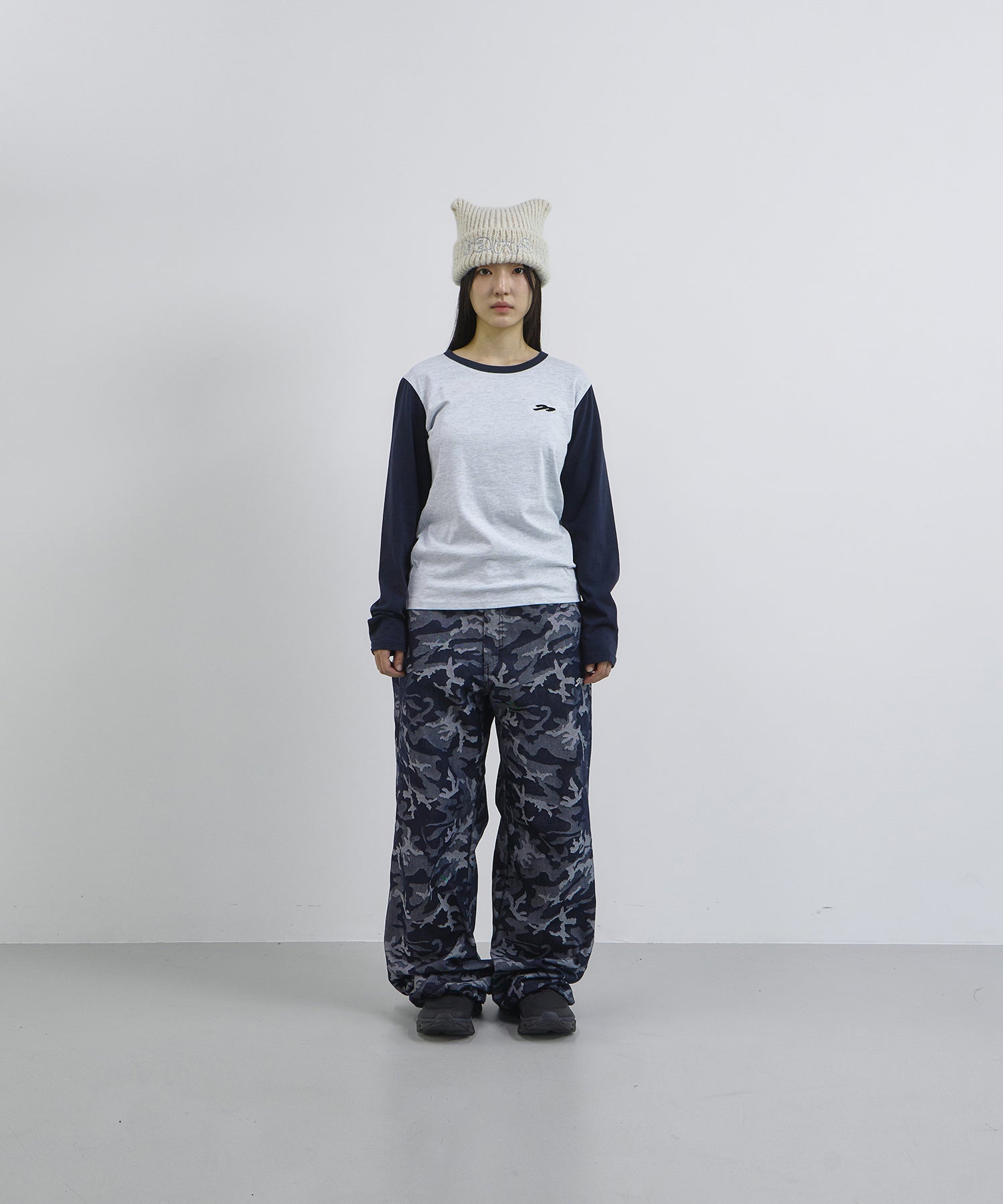 Tansanmagnesium Cotton Wide Pants Camo
