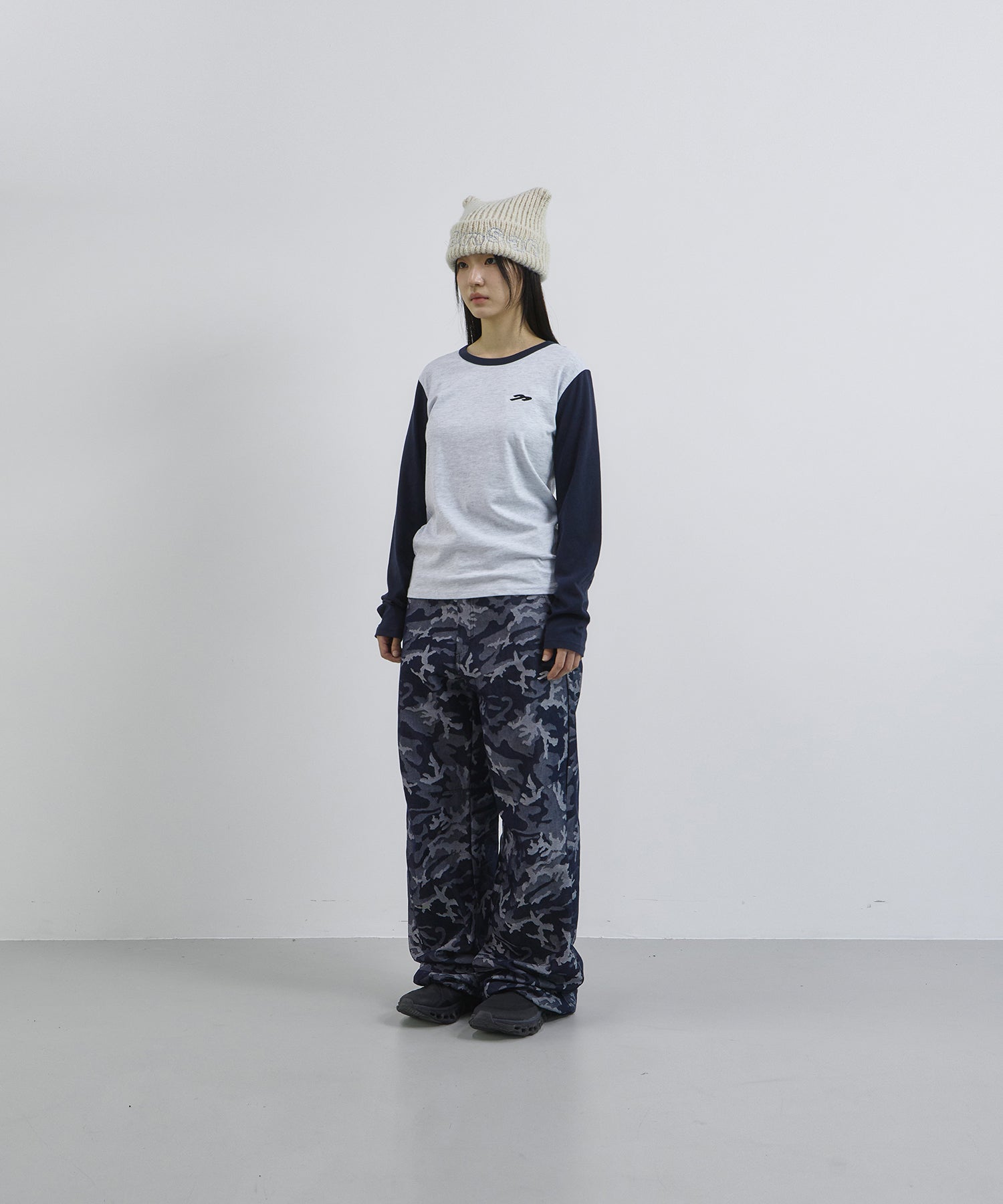 Tansanmagnesium Cotton Wide Pants Camo