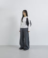Tansanmagnesium Bone Diagonal Pants Blue