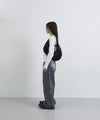 Tansanmagnesium Bone Diagonal Pants Blue
