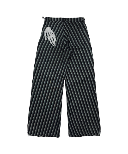 Tansanmagnesium Bone Diagonal Pants Blue