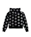Tansanmagnesium Dot Pattern Hoodie Zip-Up